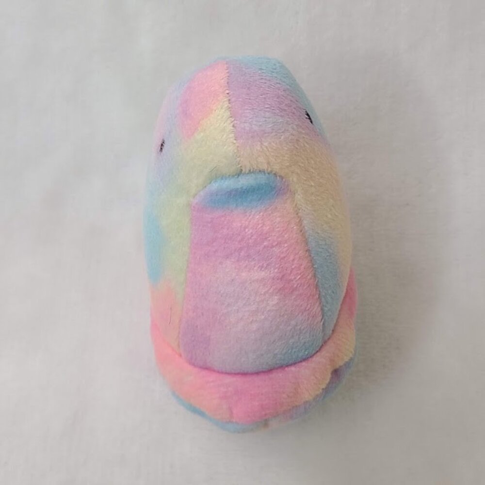 Peeps Rainbow Tie Dye Baby Chick Plush Stuffed Animal 3" - Picture 3 of 7